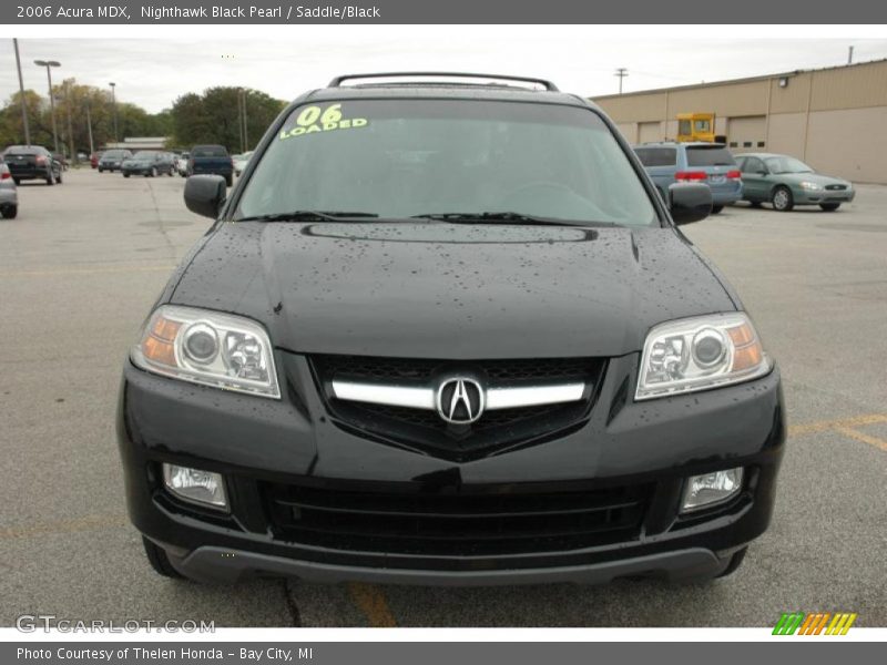 Nighthawk Black Pearl / Saddle/Black 2006 Acura MDX