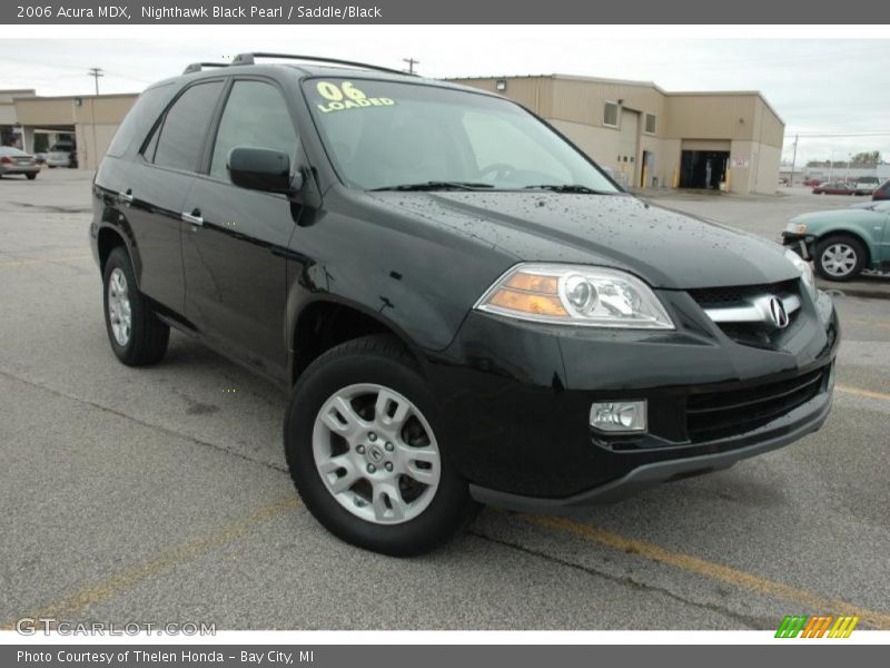 Nighthawk Black Pearl / Saddle/Black 2006 Acura MDX