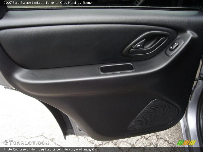 Tungsten Grey Metallic / Ebony 2007 Ford Escape Limited