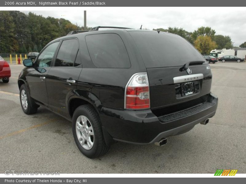 Nighthawk Black Pearl / Saddle/Black 2006 Acura MDX