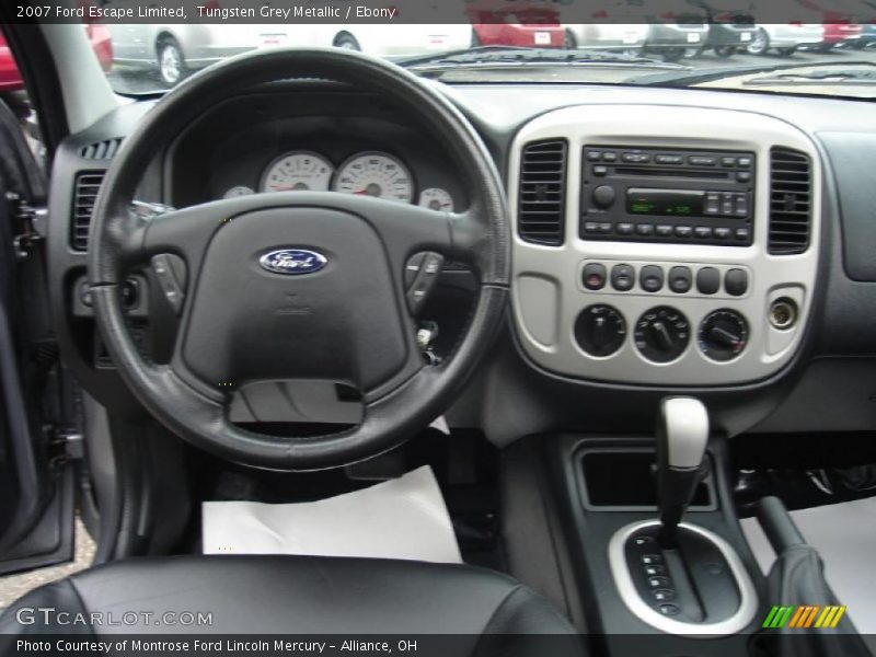 Tungsten Grey Metallic / Ebony 2007 Ford Escape Limited