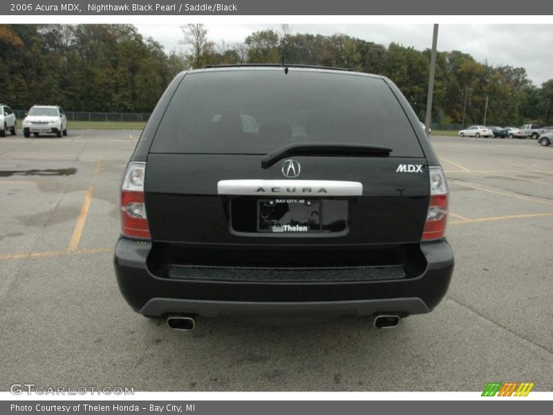 Nighthawk Black Pearl / Saddle/Black 2006 Acura MDX