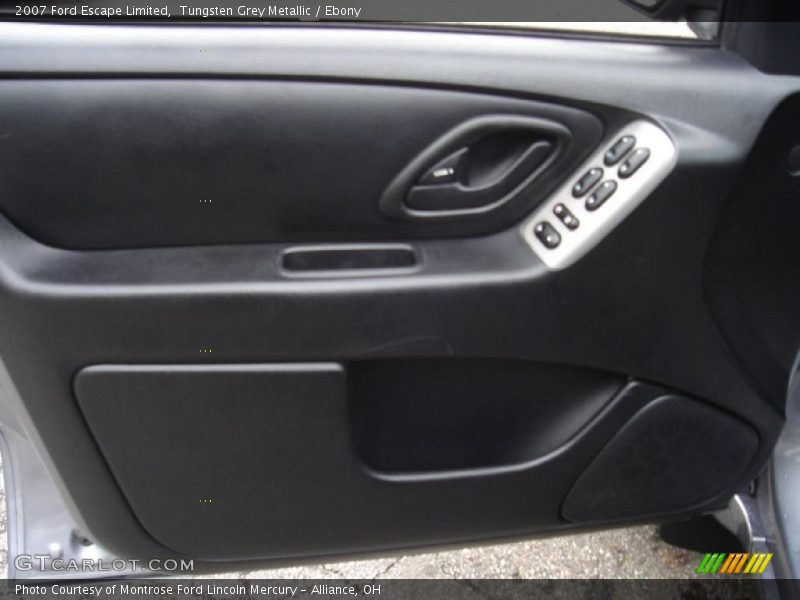 Tungsten Grey Metallic / Ebony 2007 Ford Escape Limited