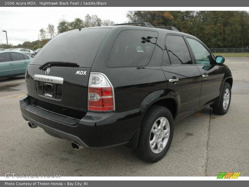 Nighthawk Black Pearl / Saddle/Black 2006 Acura MDX