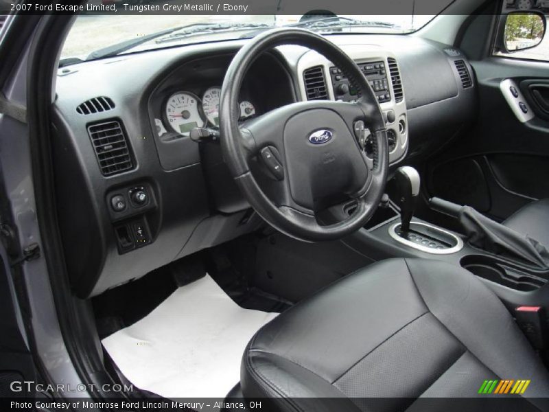 Tungsten Grey Metallic / Ebony 2007 Ford Escape Limited