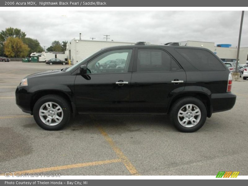 Nighthawk Black Pearl / Saddle/Black 2006 Acura MDX