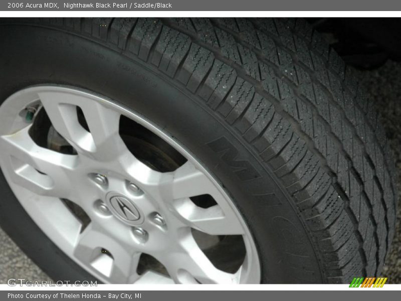 Nighthawk Black Pearl / Saddle/Black 2006 Acura MDX