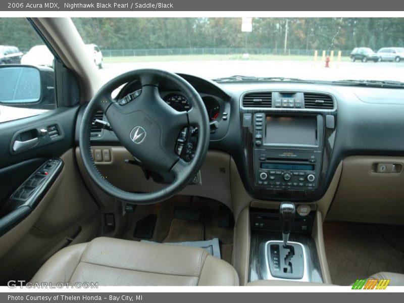 Nighthawk Black Pearl / Saddle/Black 2006 Acura MDX