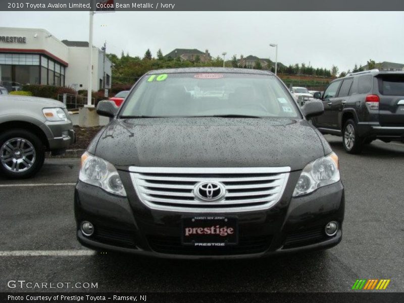 Cocoa Bean Metallic / Ivory 2010 Toyota Avalon Limited
