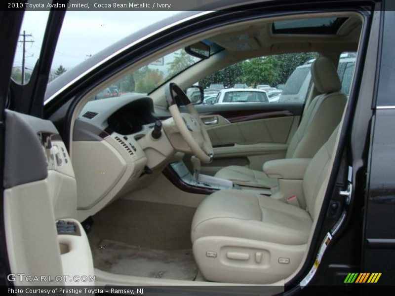 Cocoa Bean Metallic / Ivory 2010 Toyota Avalon Limited