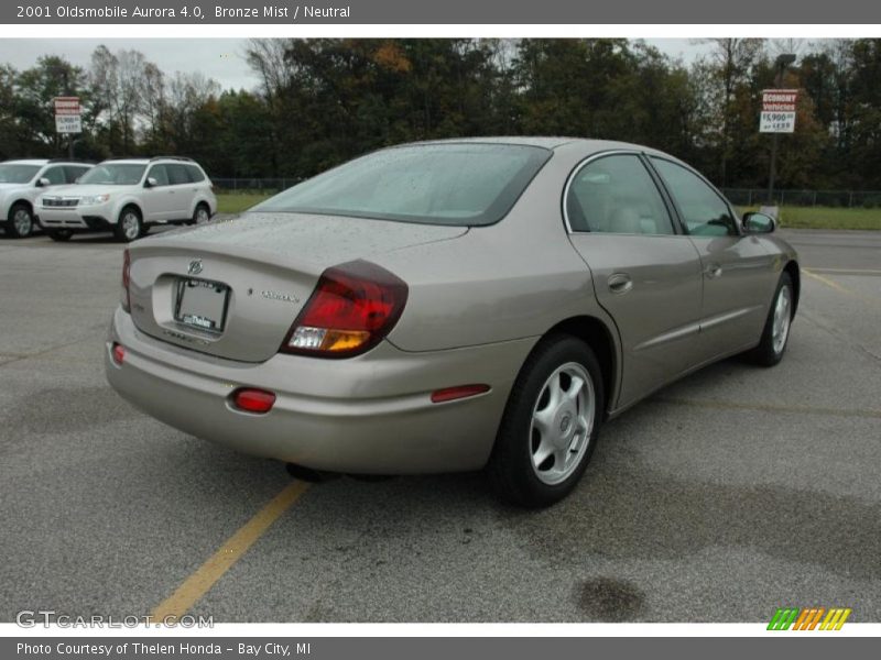 Bronze Mist / Neutral 2001 Oldsmobile Aurora 4.0