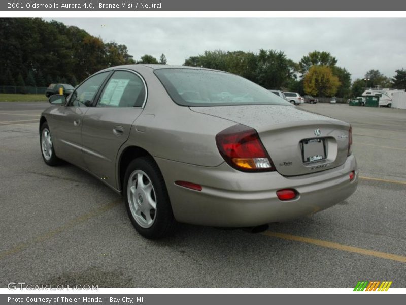 Bronze Mist / Neutral 2001 Oldsmobile Aurora 4.0