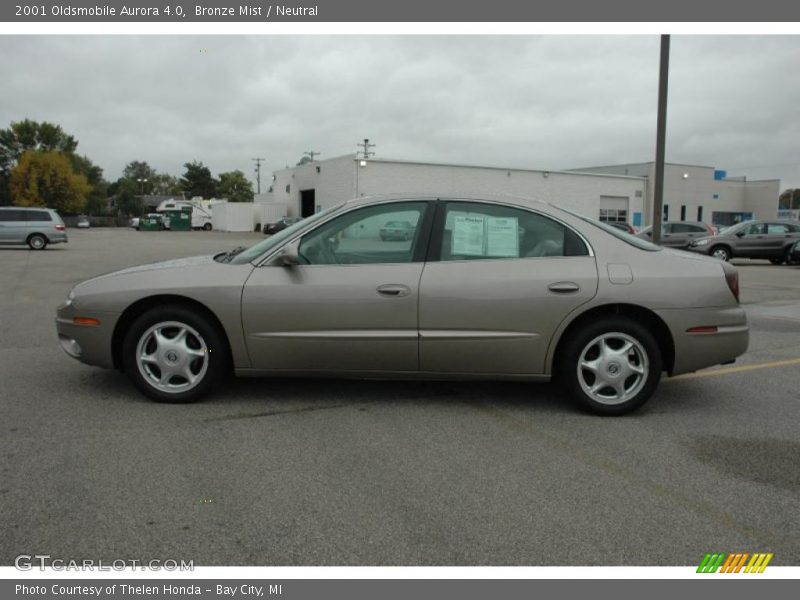 Bronze Mist / Neutral 2001 Oldsmobile Aurora 4.0