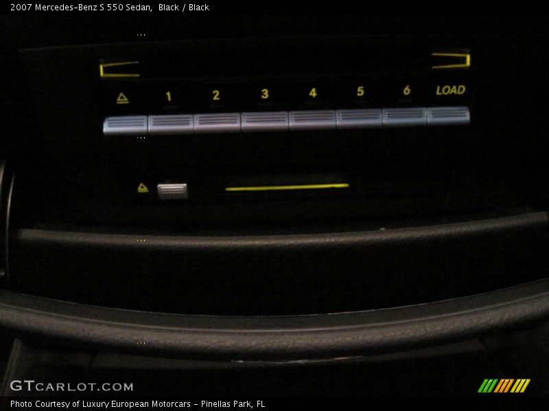 Black / Black 2007 Mercedes-Benz S 550 Sedan