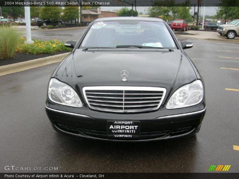Black / Charcoal 2004 Mercedes-Benz S 500 4Matic Sedan