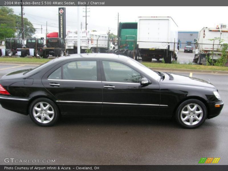 Black / Charcoal 2004 Mercedes-Benz S 500 4Matic Sedan