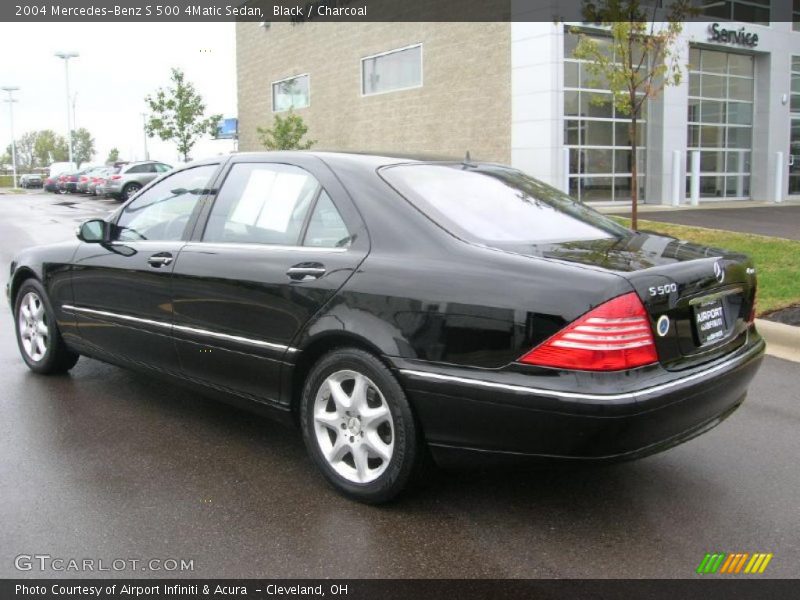 Black / Charcoal 2004 Mercedes-Benz S 500 4Matic Sedan