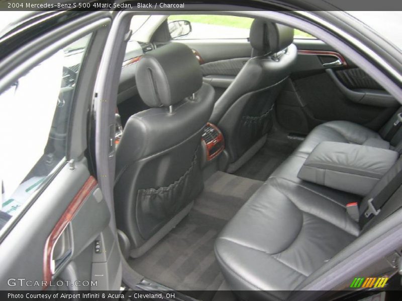 Black / Charcoal 2004 Mercedes-Benz S 500 4Matic Sedan