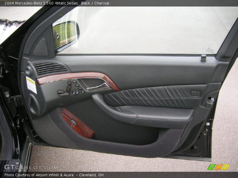 Black / Charcoal 2004 Mercedes-Benz S 500 4Matic Sedan