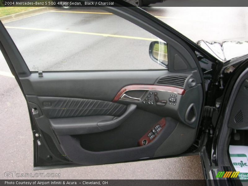 Black / Charcoal 2004 Mercedes-Benz S 500 4Matic Sedan