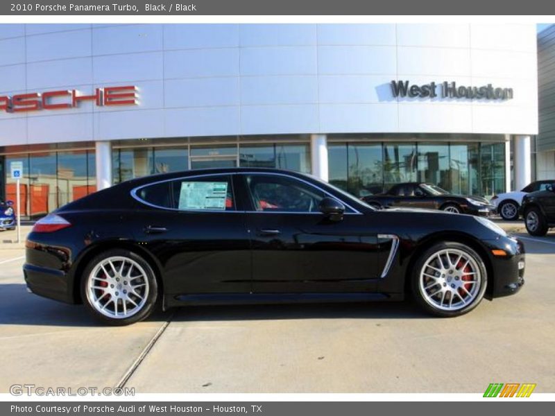 Black / Black 2010 Porsche Panamera Turbo