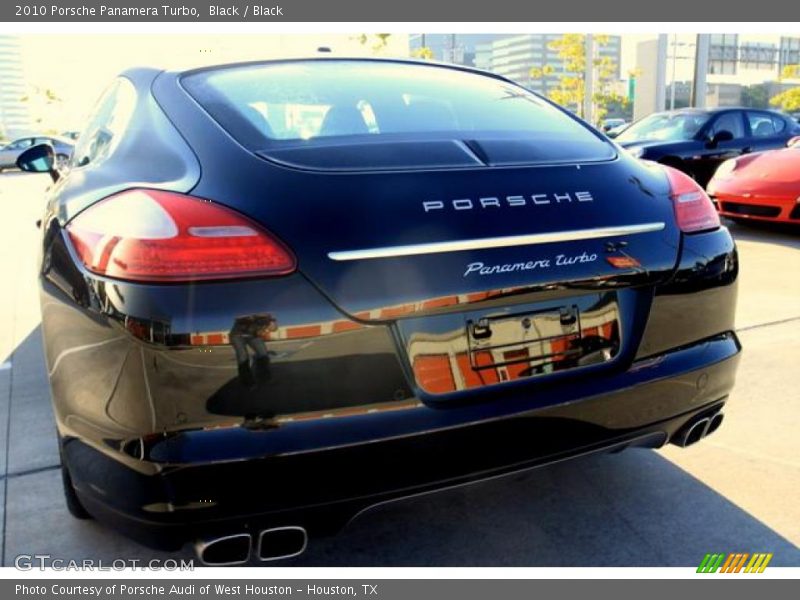Black / Black 2010 Porsche Panamera Turbo