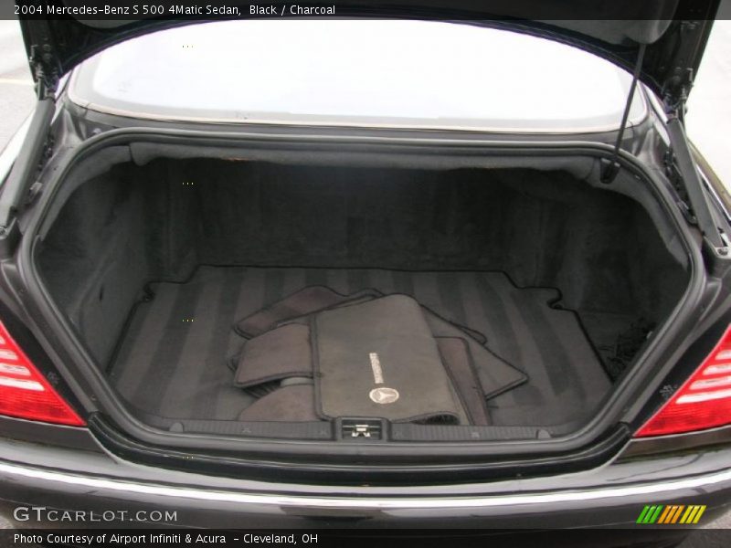 Black / Charcoal 2004 Mercedes-Benz S 500 4Matic Sedan