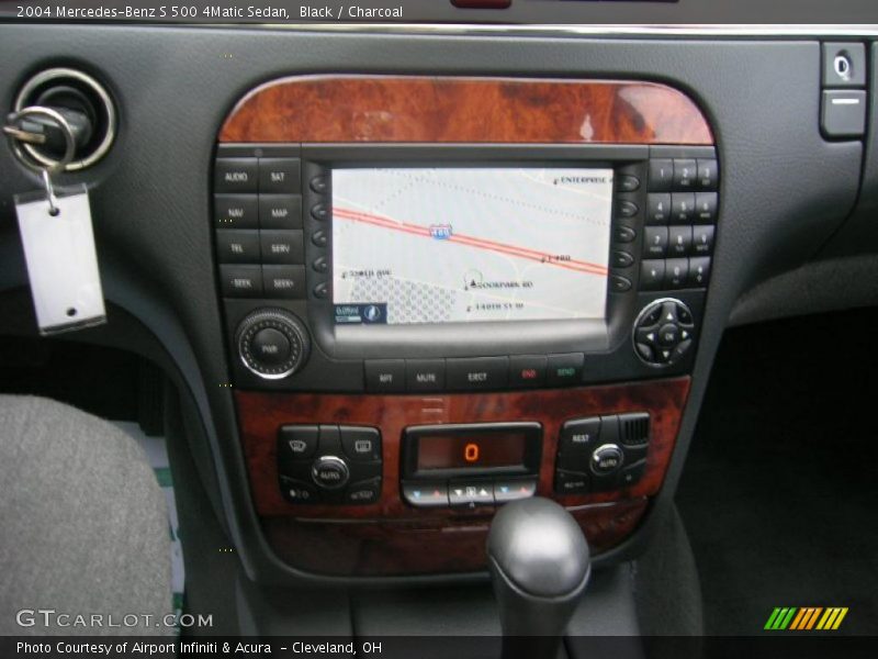 Black / Charcoal 2004 Mercedes-Benz S 500 4Matic Sedan