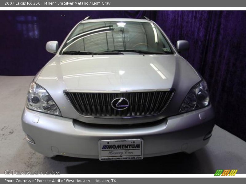 Millennium Silver Metallic / Light Gray 2007 Lexus RX 350