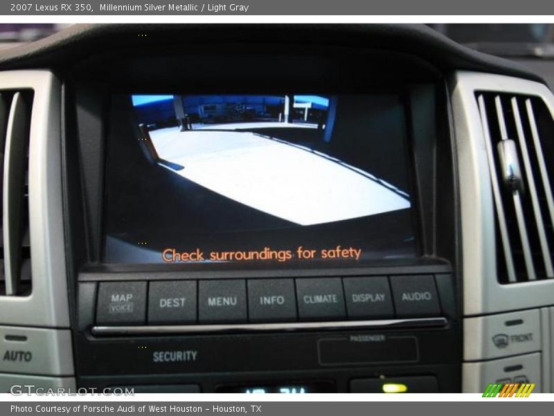 Millennium Silver Metallic / Light Gray 2007 Lexus RX 350