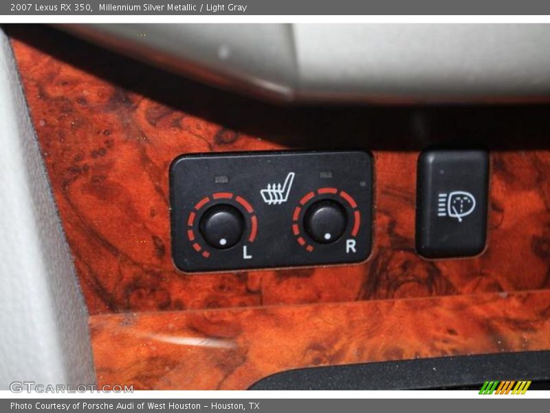 Millennium Silver Metallic / Light Gray 2007 Lexus RX 350