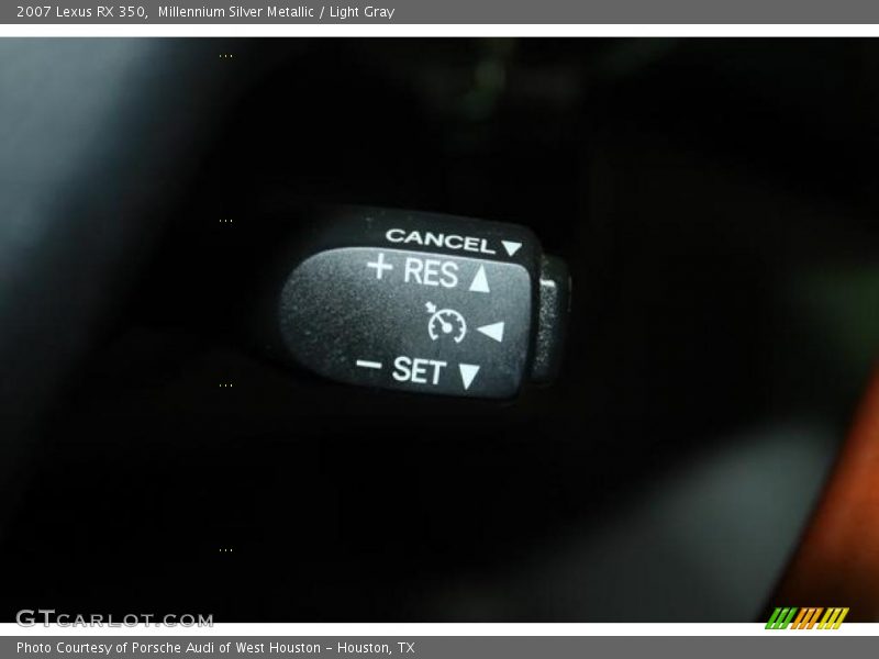 Millennium Silver Metallic / Light Gray 2007 Lexus RX 350