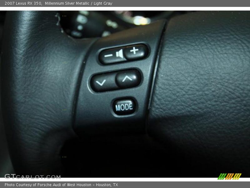 Millennium Silver Metallic / Light Gray 2007 Lexus RX 350