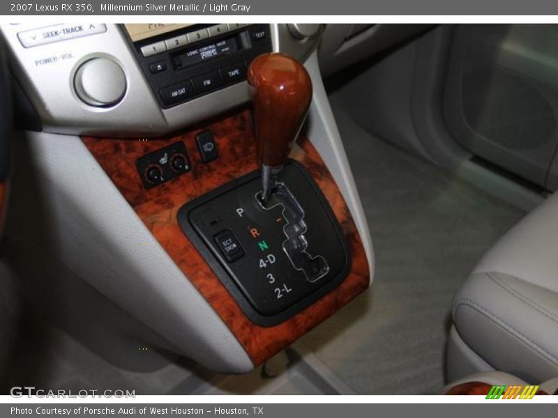 Millennium Silver Metallic / Light Gray 2007 Lexus RX 350