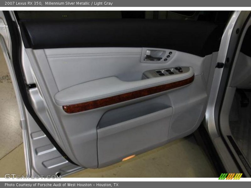 Millennium Silver Metallic / Light Gray 2007 Lexus RX 350