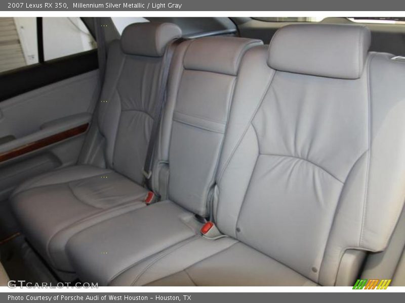 Millennium Silver Metallic / Light Gray 2007 Lexus RX 350