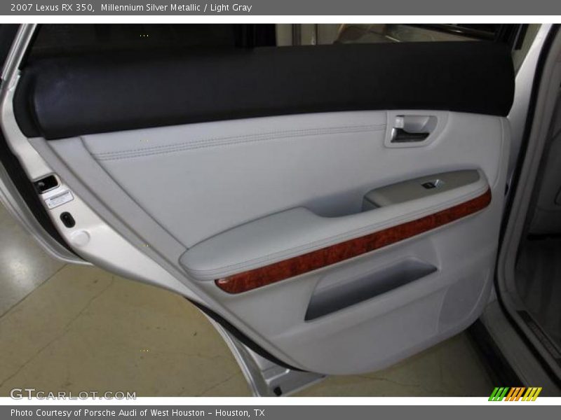 Millennium Silver Metallic / Light Gray 2007 Lexus RX 350