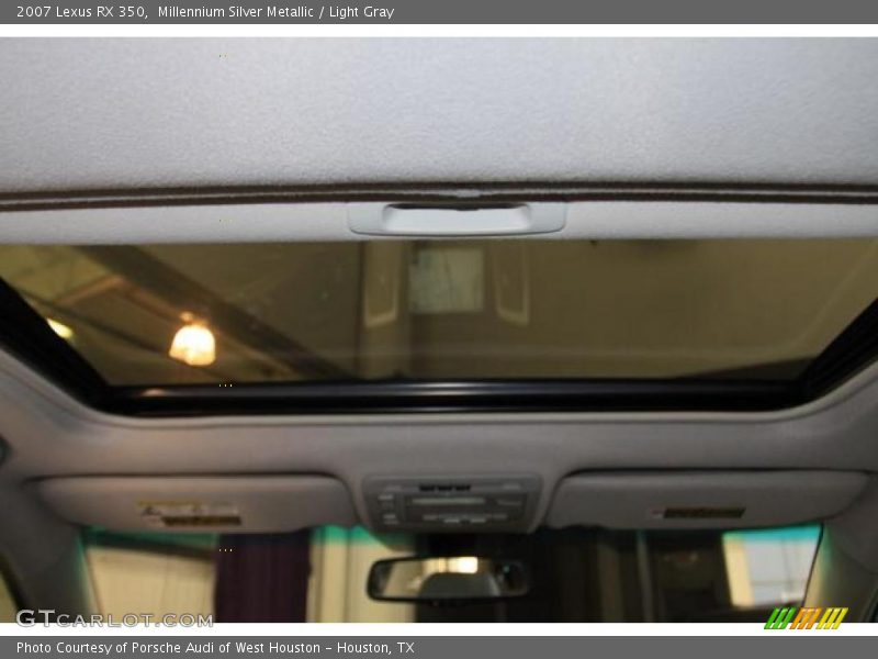 Millennium Silver Metallic / Light Gray 2007 Lexus RX 350