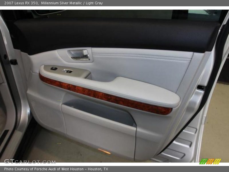 Millennium Silver Metallic / Light Gray 2007 Lexus RX 350
