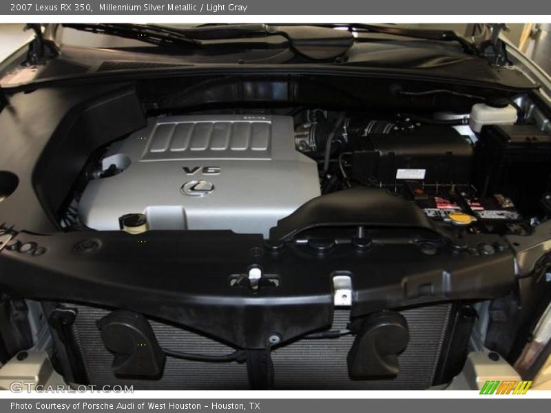 Millennium Silver Metallic / Light Gray 2007 Lexus RX 350
