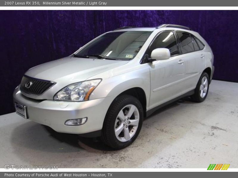Millennium Silver Metallic / Light Gray 2007 Lexus RX 350