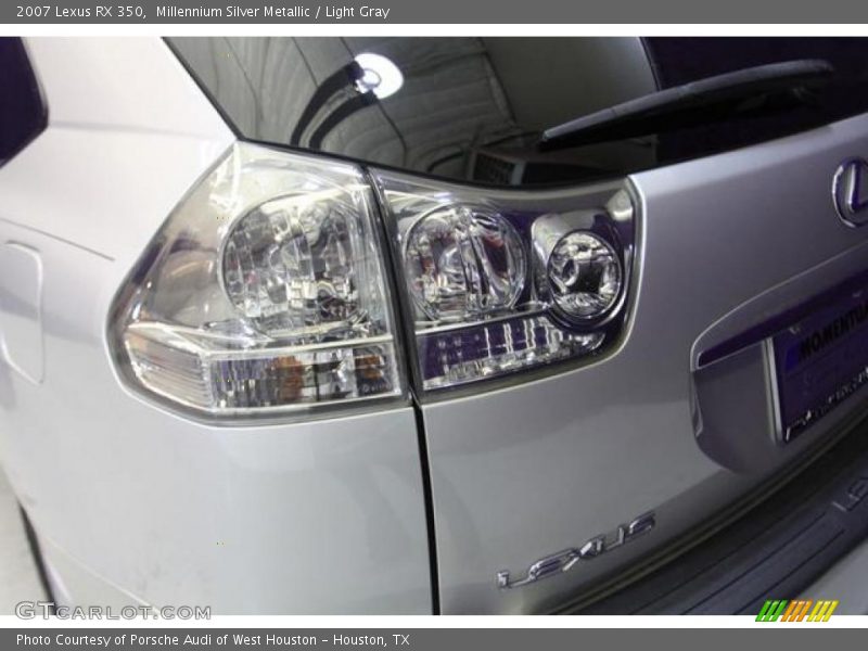 Millennium Silver Metallic / Light Gray 2007 Lexus RX 350