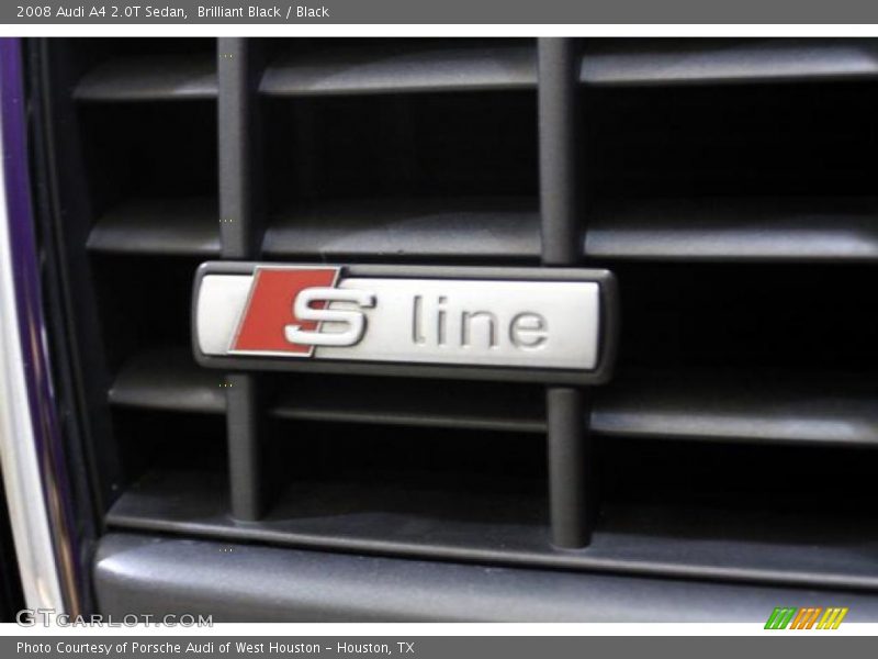 Brilliant Black / Black 2008 Audi A4 2.0T Sedan