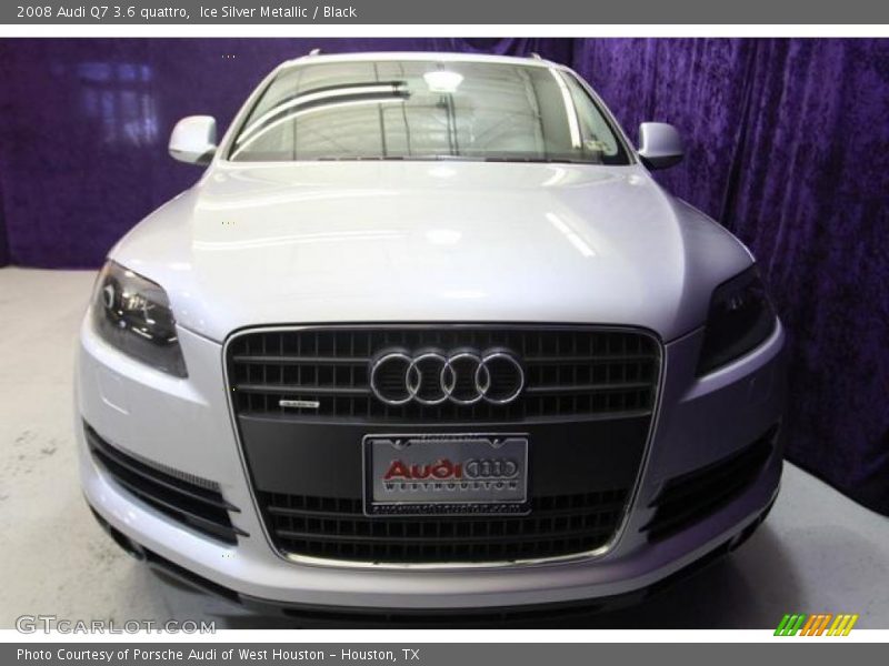 Ice Silver Metallic / Black 2008 Audi Q7 3.6 quattro