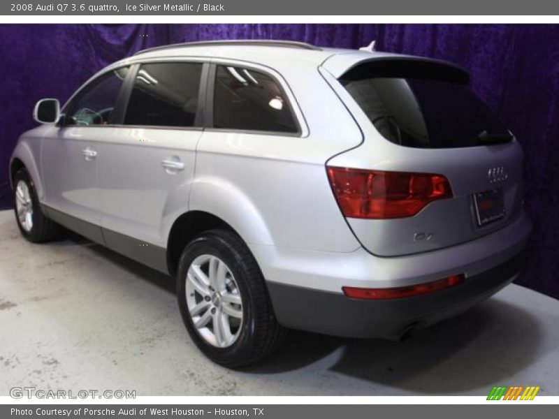 Ice Silver Metallic / Black 2008 Audi Q7 3.6 quattro