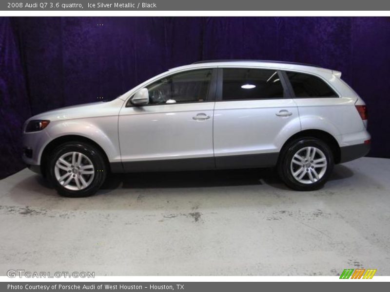 Ice Silver Metallic / Black 2008 Audi Q7 3.6 quattro