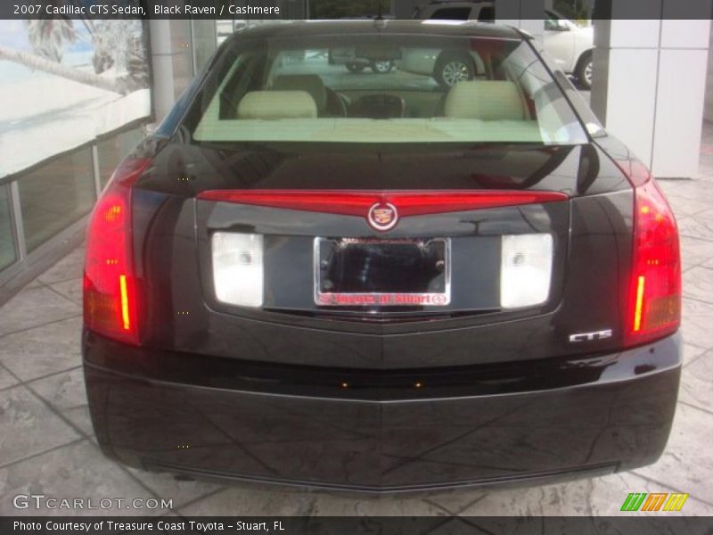 Black Raven / Cashmere 2007 Cadillac CTS Sedan