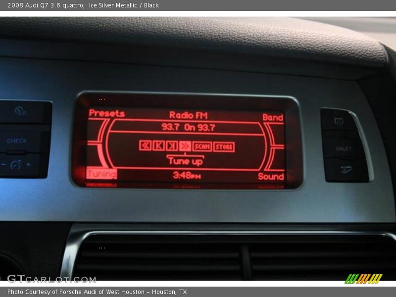 Ice Silver Metallic / Black 2008 Audi Q7 3.6 quattro