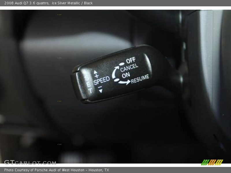 Ice Silver Metallic / Black 2008 Audi Q7 3.6 quattro