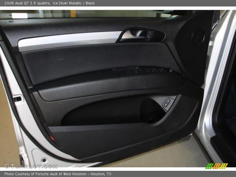 Ice Silver Metallic / Black 2008 Audi Q7 3.6 quattro